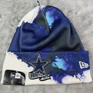 Dallas Cowboys New Era‎ Ink Dye On-field Headwear Beanie Tie Dye New NFL